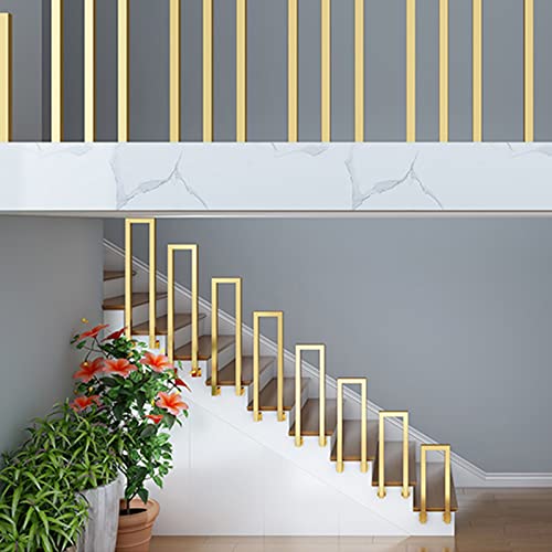 Handlauf für Treppengeländer in U-Form Gold für Seitenwände der Stufen, Handlauf an der Wand der Treppe zur Dekoration des Hauses für Dachboden im Freien, Unterstützung Handlauf für Treppengeländer in U-Form Gold für Seitenwände der Stufen, Handlauf an der Wand der Treppe zur Dekoration des Hauses für Dachboden im Freien, Unterstützung von GFHQDPSC