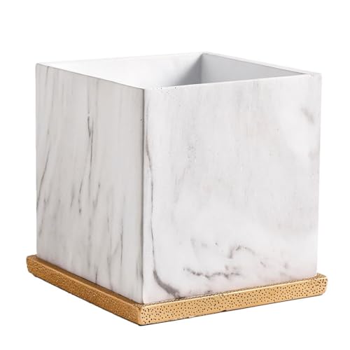 GFHTRELY Blumenvase Keramik Blumenvase Nordic Style Einfache Blumenvase Geeignet für Balkon, Wohnzimmer, Schlafzimmer, Esstisch Blumentöpfe von GFHTRELY