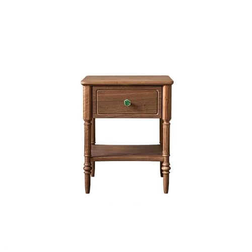 GFHTRELY Couchtisch 45×42×55cm Haushalts-Beistelltisch mit Stauraum, Retro-Walnuss Minimalismus Möbel, Geeignet für Wohnzimmer, Aufenthaltsbereiche und Schlafzimmer Kleiner Tisch GFHTRELY Couchtisch 45×42×55cm Haushalts-Beistelltisch mit Stauraum, Retro-Walnuss Minimalismus Möbel, Geeignet für Wohnzimmer, Aufenthaltsbereiche und Schlafzimmer Kleiner Tisch von GFHTRELY