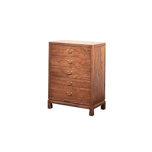 GFHTRELY Couchtisch Chinese Style Bedroom Bedside Table Five Drawers Wooden Chest of Living Room Drawer Cabinet Storage Kleiner Tisch GFHTRELY Couchtisch Chinese Style Bedroom Bedside Table Five Drawers Wooden Chest of Living Room Drawer Cabinet Storage Kleiner Tisch von GFHTRELY