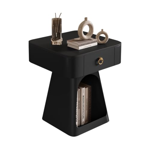 GFHTRELY Couchtisch Einfacher Moderner Kleiner Nachttisch for Zuhause, Schlafzimmer, Quadratischer, Sofa, Beistelltisch Kleiner Tisch(03) von GFHTRELY