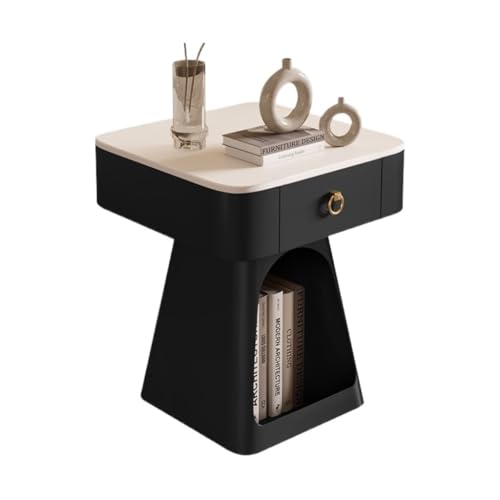 GFHTRELY Couchtisch Einfacher Moderner Kleiner Nachttisch for Zuhause, Schlafzimmer, Quadratischer, Sofa, Beistelltisch Kleiner Tisch(04) von GFHTRELY