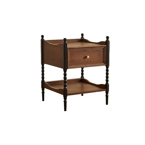 GFHTRELY Couchtisch Massivholz Home Schlafzimmer Nachttisch Retro Lagerregal Kleiner Tisch GFHTRELY Couchtisch Massivholz Home Schlafzimmer Nachttisch Retro Lagerregal Kleiner Tisch von GFHTRELY