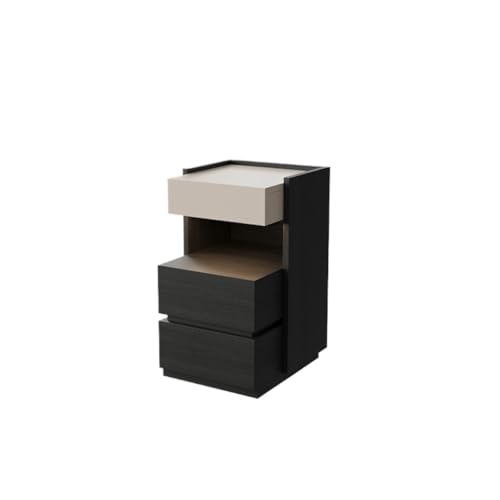 GFHTRELY Couchtisch Massivholz-Nachttisch, Schlafzimmer, Einfacher Spind, Kleiner, Aufbewahrungsschrank, Nachttisch, Hochschrank Kleiner Tisch(04) von GFHTRELY