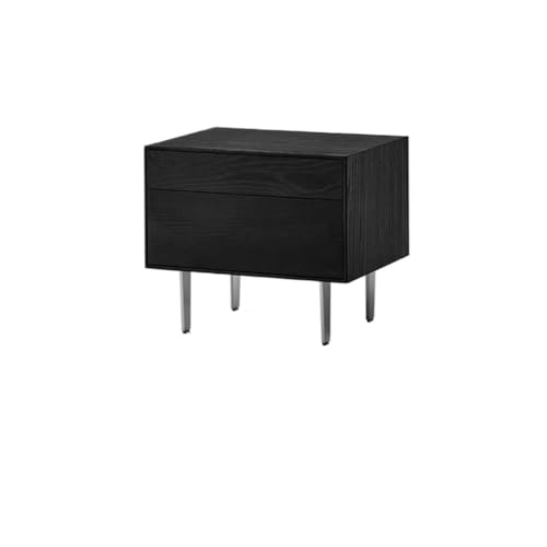 GFHTRELY Couchtisch Nachttisch, Aus Massivem Holz, Minimalistischer Kleiner Schrank Kleiner Tisch(A) von GFHTRELY