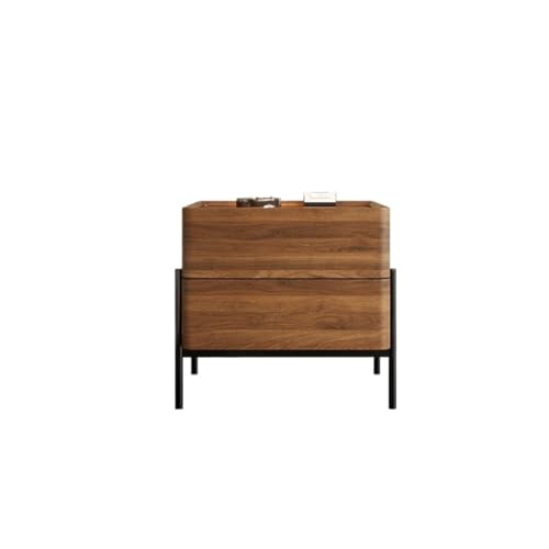 GFHTRELY Couchtisch Nachttisch, Einfacher Moderner Aufbewahrungsschrank for Zuhause, Schlafzimmer Kleiner Tisch(01) von GFHTRELY