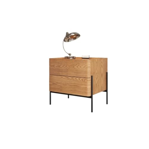 GFHTRELY Couchtisch Nachttisch, Einfacher Moderner Aufbewahrungsschrank for Zuhause, Schlafzimmer Kleiner Tisch(02) von GFHTRELY
