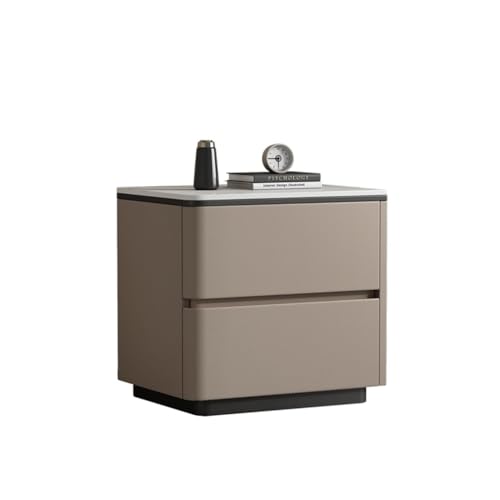 GFHTRELY Couchtisch Nachttisch Aus Massivem Holz, Einfacher, Moderner, Minimalistischer Schlafzimmer-Nachttisch Kleiner Tisch(01) von GFHTRELY