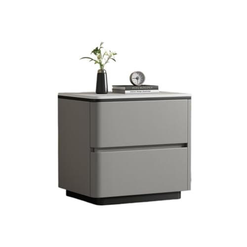 GFHTRELY Couchtisch Nachttisch Aus Massivem Holz, Einfacher, Moderner, Minimalistischer Schlafzimmer-Nachttisch Kleiner Tisch(02) von GFHTRELY