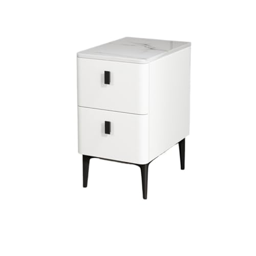 GFHTRELY Couchtisch Nachttisch Aus Schiefer, Moderner Mini-Nachttisch Kleinem, Schlichtem, Schmalem Massivholz Kleiner Tisch(01) von GFHTRELY