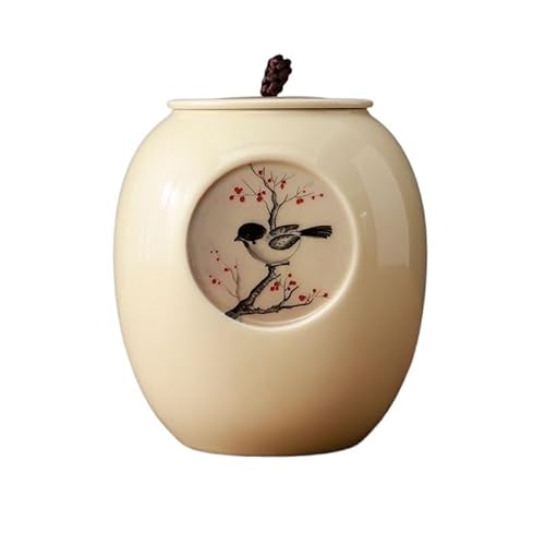 GFHTRELY Teedose Teedose Teedose for Home for Home for Ceramic Lose for Black for Chinesische Medizin Geeignet für Familien, Hotel und Kaffee Tee-Box (C) von GFHTRELY