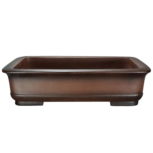 Übertopf, rechteckig, groß, aus violettem Ton, handgefertigt, 67 cm, für Bonsai, Gartenarbeit und grüne Pflanzen Übertopf, rechteckig, groß, aus violettem Ton, handgefertigt, 67 cm, für Bonsai, Gartenarbeit und grüne Pflanzen von GFHTRELY