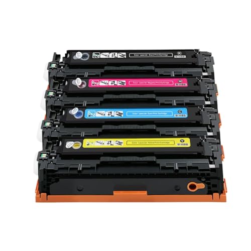 GFJHFDCR 4 Pack kompatible Toner-Patronen CRG-054 Kompatibel mit LBP621CW LBP623CDN LBP623CDW IC MF641CW MF643CDW MF645CX NO CHIP von GFJHFDCR