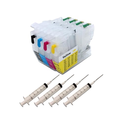 GFJHFDCR Kompatible LC3217 LC3219 Tintenpatrat Kompatibel mit MFC-J5330 MFC-J5335 MFC-J5730 MFC-J5930 MFC-J6530 MFC-J6930 MFC-J6935 Drucker(with Metal Needle) von GFJHFDCR