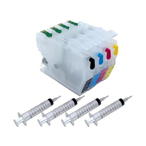 GFJHFDCR Kompatible LC3217 LC3219 Tintenpatrat Kompatibel mit MFC-J5330 MFC-J5335 MFC-J5730 MFC-J5930 MFC-J6530 MFC-J6930 MFC-J6935 Drucker(with Plastic Needle) von GFJHFDCR