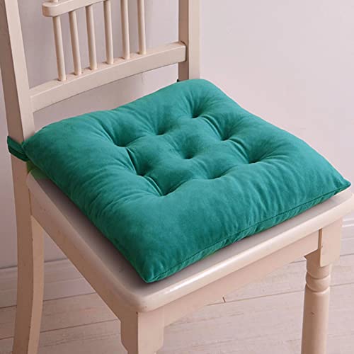 GFKJLOUJK Stuhl-Kissen 1 Stück Sitzkissen for Küchenstühle, Stuhlpolster for Esszimmerstühle, Dicke Küchenstuhlkissen, Sitzpolster for Esszimmerstühle, Küchenstühle, Gartenmöbel(Green) von GFKJLOUJK