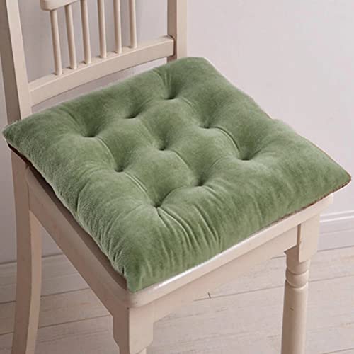 GFKJLOUJK Stuhl-Kissen 1 Stück Sitzkissen for Küchenstühle, Stuhlpolster for Esszimmerstühle, Dicke Küchenstuhlkissen, Sitzpolster for Esszimmerstühle, Küchenstühle, Gartenmöbel(Ight Green) von GFKJLOUJK