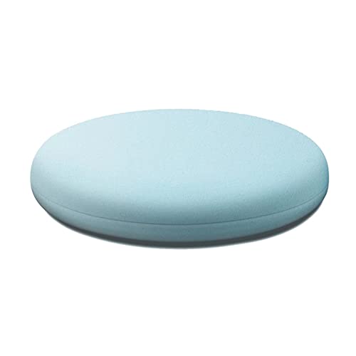 GFKJLOUJK Stuhl-Kissen 1 Stück runde Hockerkissen for Snackbar, Sitzkissen for Küchenstühle aus Memory-Schaum, waschbare Stuhlkissen for Esszimmer(Bue,45cm) von GFKJLOUJK
