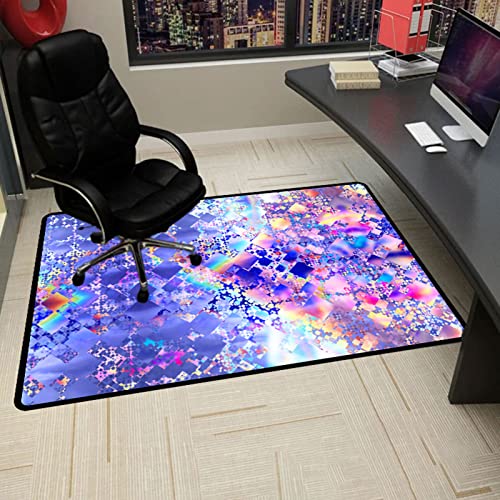 Gaming Stuhlmatten Bürostuhlmatte, Gaming-Bodenmatten, Bodenschutzmatte, rutschfeste rechteckige Schreibtischstuhlmatte, Game-Esports-Matten, langlebige Mehrzweck-Stuhlmatte for den Boden(140x160CM) von GFKJLOUJK