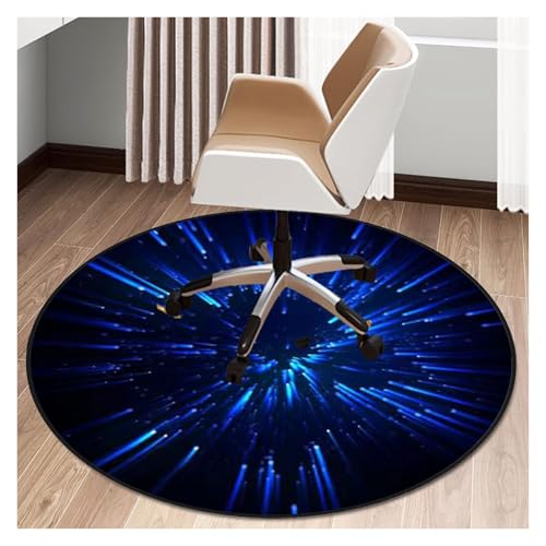 Gaming Stuhlmatten Schutzstuhlmatte, Teppich, Bürostuhlmatte, Hartholzböden, Gaming-Stuhlmatte for Büro, Gamer, Computer, Schreibtisch, Hartholzböden, schützt Böden(160CM) von GFKJLOUJK