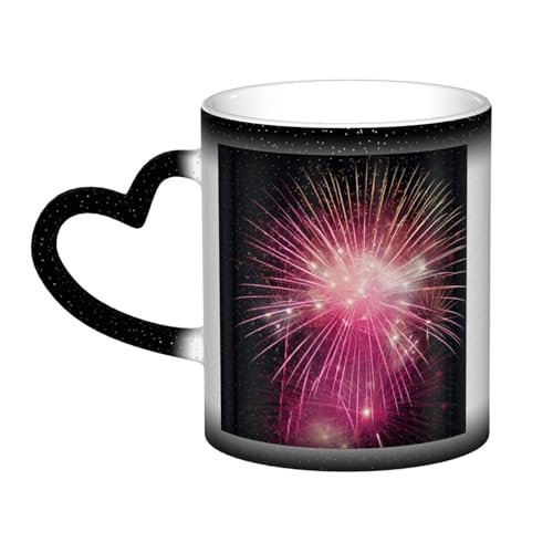GFLFMXZW Farbwechsel-Tasse, Feuerwerk, Kaffeetasse, Keramik, kreative Tasse, magische Tasse, magische Teetasse GFLFMXZW Farbwechsel-Tasse, Feuerwerk, Kaffeetasse, Keramik, kreative Tasse, magische Tasse, magische Teetasse von GFLFMXZW
