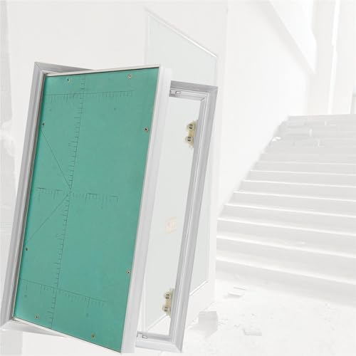 zugangspaneel trockenbau 30 55 65 85 90 100 Cm Lange Unterputz-Revisionsklappe Für Trockenbauwände, Versteckte Sanitär-Revisionstür, Überstreichbare, Unsichtbare(50 x 50 cm/20 x 20 in) von GFLPSQIA