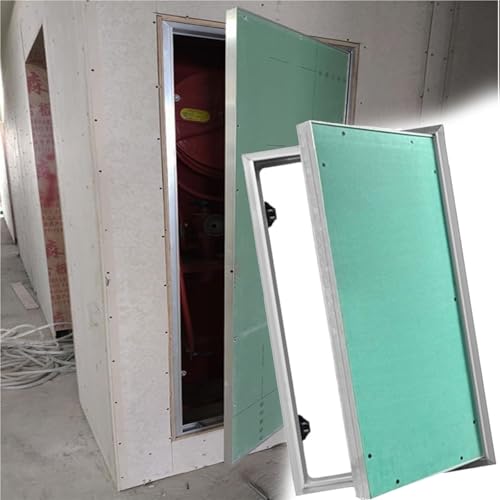 zugangspaneel trockenbau Extra Große, Lackierbare Revisionsklappe, Inspektionsluke Mit Aluminiumrahmen Für Sanitär, Heizung, Bürogebäude, Versenkte Zugangstür Für(35 x 80 cm/14 x 32 in) von GFLPSQIA