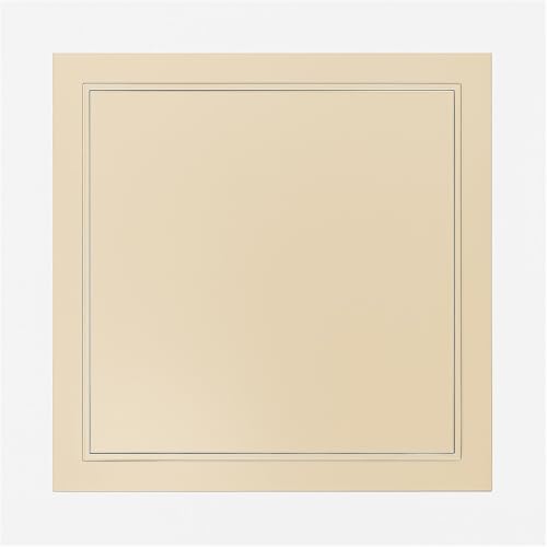 zugangspaneel trockenbau Unterputz-Zugangsplatte Aus Stahl, Wasserdichte Dachbodentüren Für Rohre/Sicherungskastenabdeckungen/Schränke, Inspektionsabdeckung Für(B,10 x 50cm/4 X 20in) von GFLPSQIA