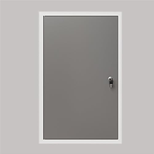 zugangspaneel trockenbau Versenkte Metall-Revisionsplatten Für Feuerlöschleitungen, Abschließbare Sanitär-Revisionsplatte Für Dachböden, Lackierbare Aluminium(C,50 X 80cm/20 x 31 in) von GFLPSQIA