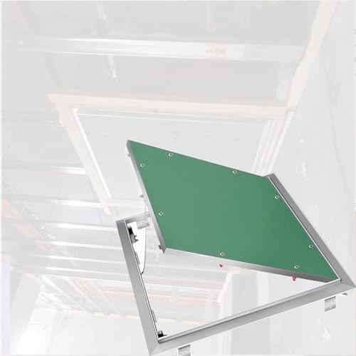 zugangspaneel trockenbau Versenkte Sheetrock-Abdeckplatte, Dekorative Zugangsplatte Für Restaurants/Supermärkte, Inspektionsluke Mit Aluminiumrahmen Für(25 x 60cm/10 x 24in) von GFLPSQIA