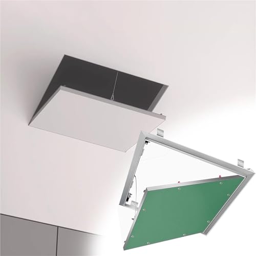 zugangspaneel trockenbau Versteckte Zugangstür Für Dachziegel/Dachbodenloch, 15 30 35 55 60 Cm Breites Dachbodenplattensystem, Boden-, Wand- Deckeninspektionsluke(40 x 40cm/16 x 16in) von GFLPSQIA