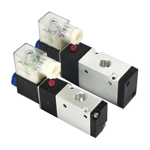 GFOLGDWR 1 Stück 3V210-08 3V210-08-NO 3V310-10-NC 3V310-10-NO 3-Wege-Normalerweise offene Luftventile, pneumatisches Magnetventil(3V210-08-NC 10mm,DC12V) von GFOLGDWR