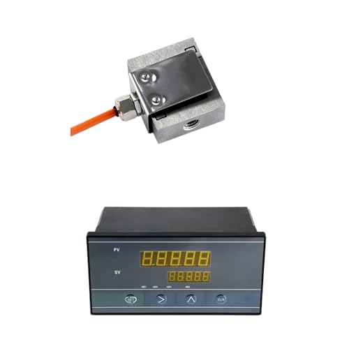 Mini-Wägezellensensor vom Typ S mit Anzeigetest. Der Druckspannungssensor. Wiegesensor 5 kg, 10 kg, 20 kg, 30 kg, 50 kg(5KG and Indicator) von GFOLGDWR