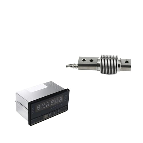 Wägezellensensor mit Anzeigeanzeige Test Kompressionskraft Gewicht Druck Ausgang 0-5 V 0-10 V 4-20 mA Versorgung 100-240 V/AC(0-100KG Indicator) von GFOLGDWR