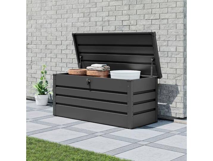 137 x 61 cm Gartenbox, anthrazit - (GFPV01022) von GFP