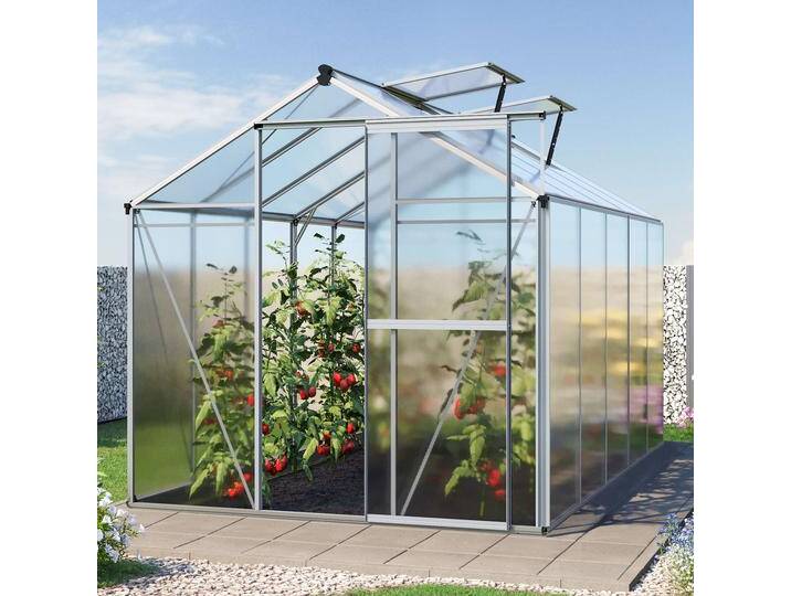192 x 317 cm Gewächshaus, ohne Setangebot 6 mm - (GFPV00731) von GFP