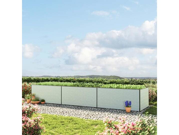490 x 99 x 77 cm Hochbeet, Aluminium eloxiert - (GFPV00439) von GFP