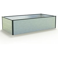 GFP - 150 x 77 x 39 cm Hochbeet halfsize, Aluminium eloxiert von GFP