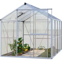 GFP Gewächshaus Opal 4 Glasgewächshaus 192x259 cm Aluminium-Rahmen, 4 mm Sicherheitsglas GFP Gewächshaus Opal 4 Glasgewächshaus 192x259 cm Aluminium-Rahmen, 4 mm Sicherheitsglas von GFP