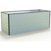 GFP - Hochbeet Kräuter-Gemüse-Beet Aluminium christina - 195x77x77cm formstabil und witterungsbeständig mit Aluminium-Hohlkammerprofilen von GFP