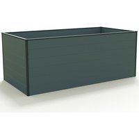Hochbeet Kräuter-Gemüse-Beet Aluminium christina - 195x99x77cm formstabil und witterungsbeständig mit Aluminium-Hohlkammerprofilen - GFP Hochbeet Kräuter-Gemüse-Beet Aluminium christina - 195x99x77cm formstabil und witterungsbeständig mit Aluminium-Hohlkammerprofilen - GFP von GFP