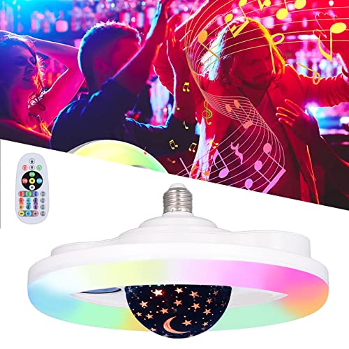 LED Stern Projektionslicht RGB Farbwechsel Musik Fernbedienung Projektor Bluetooth Nachtlicht Kinderzimmer Partyraum Dekoration Teenager Erwachsener Junge Mädchen Geburtstagsgeschenk von GFRGFH