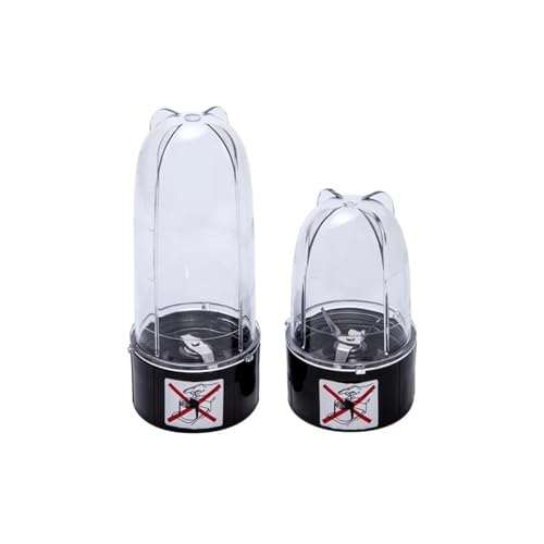 2er-Pack Ersatzteile 12/16 Oz Becher & Klingen Zubehör ，Kompatibel mit Magic ，Bullet Blender 250W MB1001 von GFRWKCEX