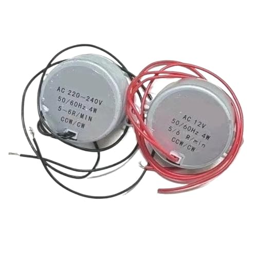 5-6 U/min Stabiler Synchronmotor TYC-50 AC 220V 12V 50/60HzTorque 4KGF.CN4WCW/CCW Mikrowellen-Drehteller for elektrischen Ventilator(AC 12V) von GFRWKCEX