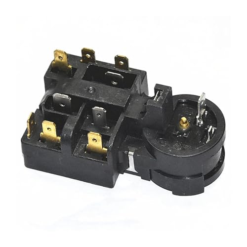 Ersatzteile for Kühlschrank-Gefrierkompressoren QP3-12A PTC-Starter/Startrelais und Überlastschutz, kompatibel mit Haier, Kühlschrank(Type D) von GFRWKCEX