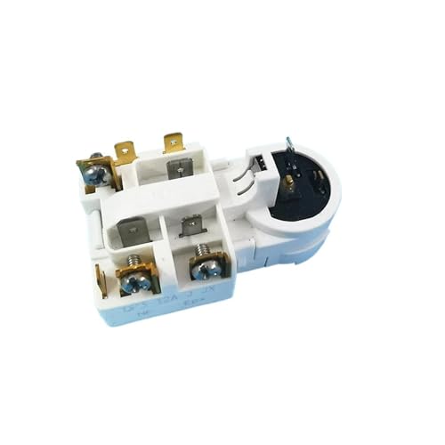 Ersatzteile for Kühlschrank-Gefrierkompressoren QP3-12A PTC-Starter/Startrelais und Überlastschutz, kompatibel mit Haier, Kühlschrank(Type c) von GFRWKCEX