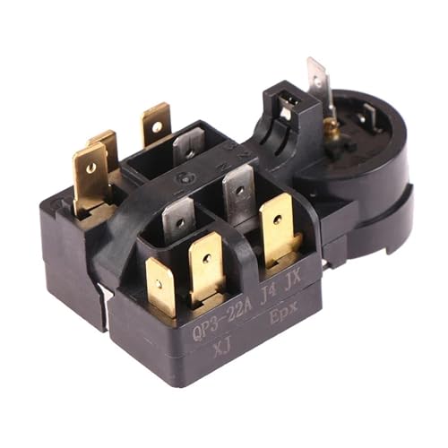 Ersatzteile for Kühlschrank-Gefrierkompressoren QP3-12A PTC-Starterrelais und Überlastschutz, kompatibel mit Haier-Kühlschränken Ersatzteile for Kühlschrank-Gefrierkompressoren QP3-12A PTC-Starterrelais und Überlastschutz, kompatibel mit Haier-Kühlschränken von GFRWKCEX