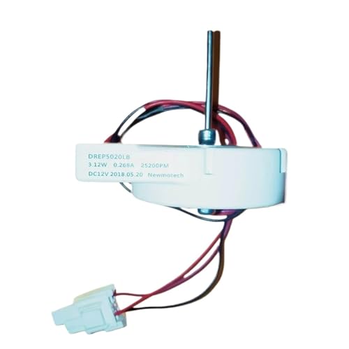 Kühlschrank-Lüftermotor DREP5020LB DC-Kühlung 3,12 W 0,268 A 25200PM DC12 V Kühlschrank-Kühler-Gefrierschrank-Teile, kompatibel mit Samsung von GFRWKCEX