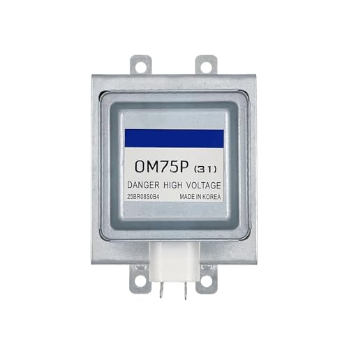 Mikrowellenherd OM75P (31) Luftgekühltes Magnetron OM75P Industrielle Ersatzteile, Kompatibel mit Samsung von GFRWKCEX