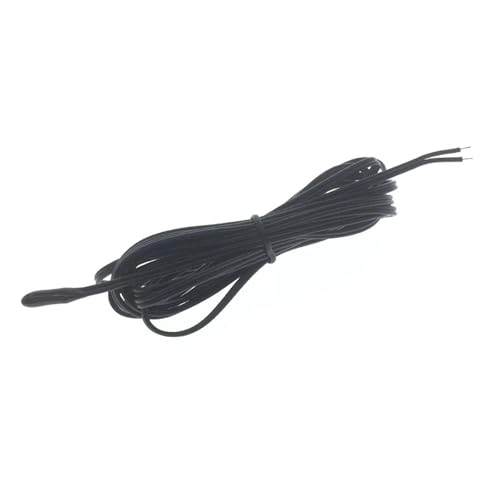 NTC-Thermistor-Temperatursensor, Epoxidharz, Luftsondenwiderstand 10 K, B3950, Wassertropfen, Kopfleitungslänge 3 M, Zinnbeschichtungsstecker(10K B3950 L3M) von GFRWKCEX